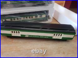 Williams O Gauge M1033 Burlington 60' Madison 4 Car Passenger Set Nice in Box