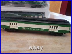 Williams O Gauge M1033 Burlington 60' Madison 4 Car Passenger Set Nice in Box