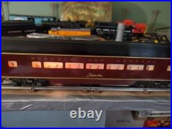 Williams O Gauge Norfolk & Western Powhatan Arrow Aluminum 5 Car Passenger Set