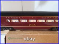 Williams O Gauge Norfolk & Western Powhatan Arrow Aluminum 5 Car Passenger Set
