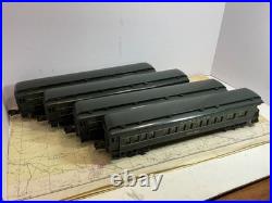 Williams O Gauge Sfe 4 Car Madison Passenger Set Green Super Chief #sm231