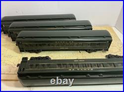 Williams O Gauge Sfe 4 Car Madison Passenger Set Green Super Chief #sm231