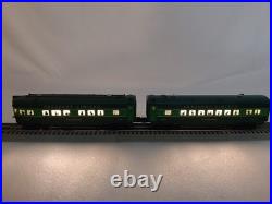 Williams O Gauge Southern Crescent Limited 4 Passenger Car Set WithBoxes Lights Up