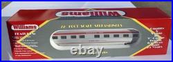 Williams O Scale Santa Fe 72' Streamline Lighted 5 Car Passenger Set- L/N