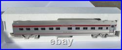 Williams O Scale Santa Fe 72' Streamline Lighted 5 Car Passenger Set- L/N