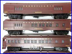 Williams Pennsylvania Prr Heavyweight Madison Passenger Car 6 Pc Set O Gauge