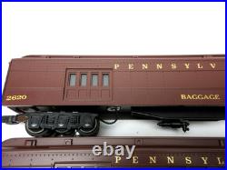 Williams Pennsylvania Prr Heavyweight Madison Passenger Car 6 Pc Set O Gauge