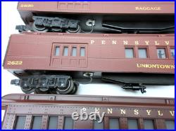 Williams Pennsylvania Prr Heavyweight Madison Passenger Car 6 Pc Set O Gauge
