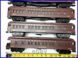 Williams Pennsylvania Prr Heavyweight Madison Passenger Car 6 Pc Set O Gauge