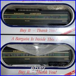 Williams Reading 5-Car 60' Luxury Liner Passenger Set O Gauge 6260 6262-6265 Williams Reading 5-Car 60' Luxury Liner Passenger Set O Gauge 6260 6262-6265