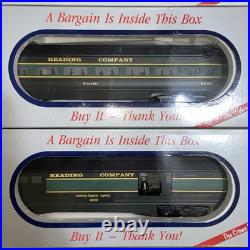 Williams Reading 5-Car 60' Luxury Liner Passenger Set O Gauge 6260 6262-6265 Williams Reading 5-Car 60' Luxury Liner Passenger Set O Gauge 6260 6262-6265