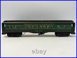 Williams Reading King Coal 6-Car Passenger Set O Gauge Tested Excellent