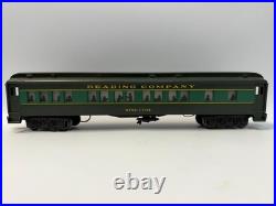 Williams Reading King Coal 6-Car Passenger Set O Gauge Tested Excellent