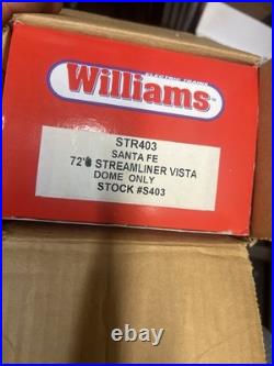 Williams Santa Fe Super Chief 72' 6-Car Streamlined Passenger Set O-Gauge