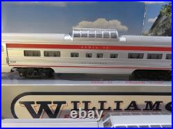 Williams Trains O Gauge Five Car Aluminum Santa Fe Passenger Set- Ln- Bxd- Sh Williams Trains O Gauge Five Car Aluminum Santa Fe Passenger Set- Ln- Bxd- Sh
