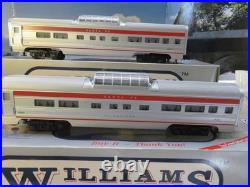 Williams Trains O Gauge Five Car Aluminum Santa Fe Passenger Set- Ln- Bxd- Sh Williams Trains O Gauge Five Car Aluminum Santa Fe Passenger Set- Ln- Bxd- Sh