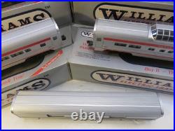 Williams Trains O Gauge Five Car Aluminum Santa Fe Passenger Set- Ln- Bxd- Sh Williams Trains O Gauge Five Car Aluminum Santa Fe Passenger Set- Ln- Bxd- Sh