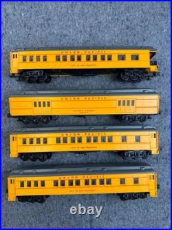 Williams Union Pacific Madison 4- Car Passenger Set O Gauge