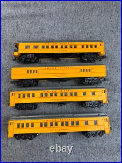 Williams Union Pacific Madison 4- Car Passenger Set O Gauge