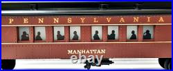 Williamso Gapennsylvania Rr Madison Style 5 Passenger Car Set #2502 New Williamso Gapennsylvania Rr Madison Style 5 Passenger Car Set #2502 New
