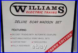 Williamso Gapennsylvania Rr Madison Style 5 Passenger Car Set #2502 New Williamso Gapennsylvania Rr Madison Style 5 Passenger Car Set #2502 New