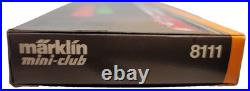 Z Marklin 8111 DB BR 111 Electric Loco & 4 Car Passenger Set (tested) #4