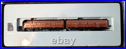 Z Marklin 88605 PRR F7 A/B + 87847 Pennsylvania RR 6-Car Passenger Set withCC