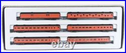 Z Marklin 88605 PRR F7 A/B + 87847 Pennsylvania RR 6-Car Passenger Set withCC